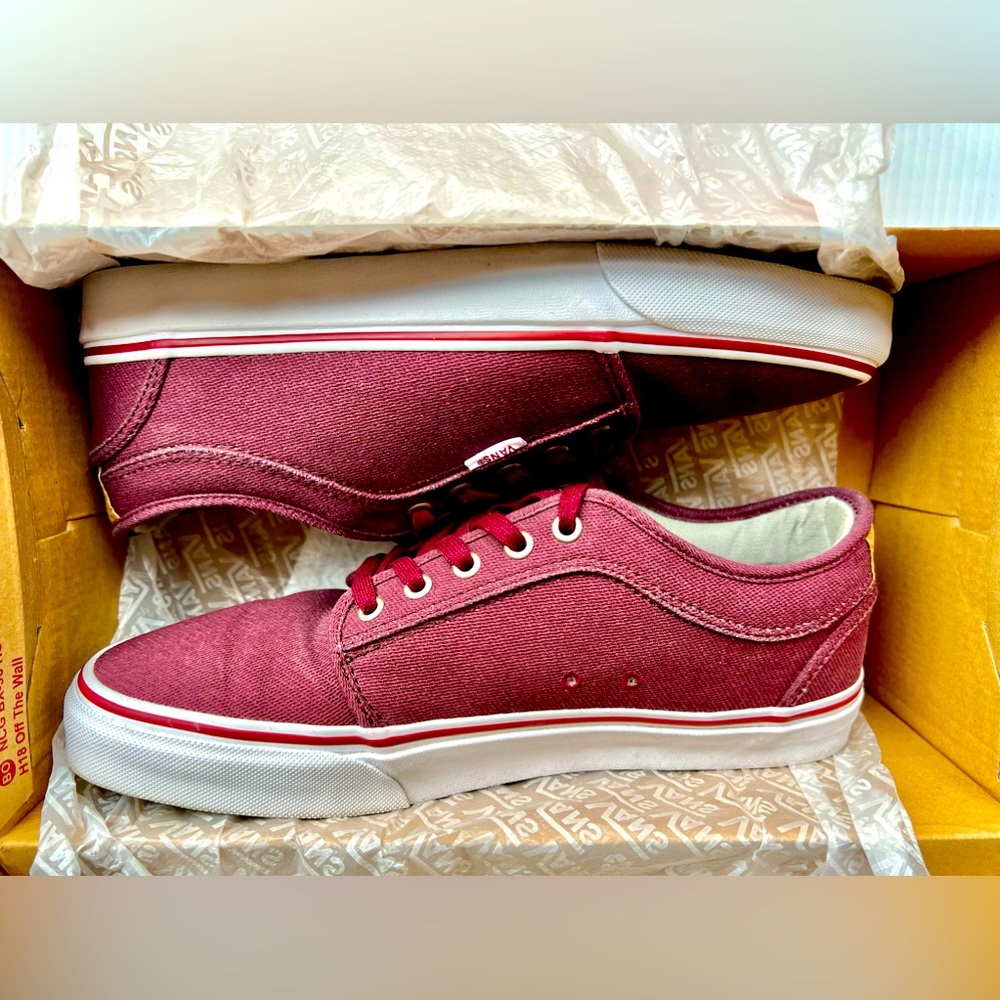 Vans Chukka Low Cork / Wine size 10